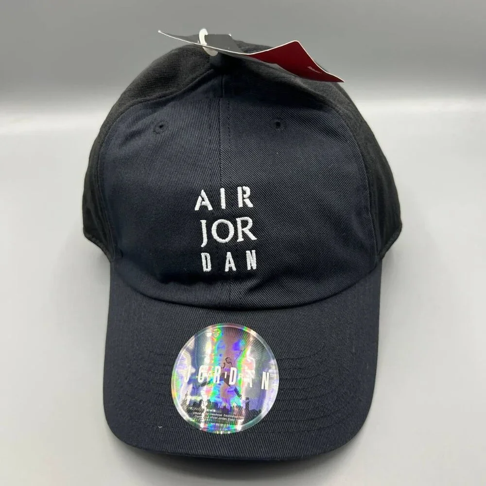 Air Jordan Hat Men Black Jumpman Strap Back Cap‎ New